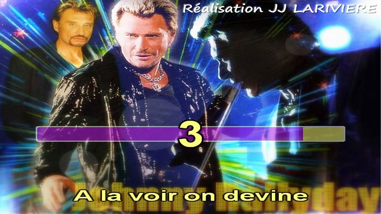 JOHNNY HALLYDAY - J'LA CROISE TOUS LES MATINS - JJ Karaoké