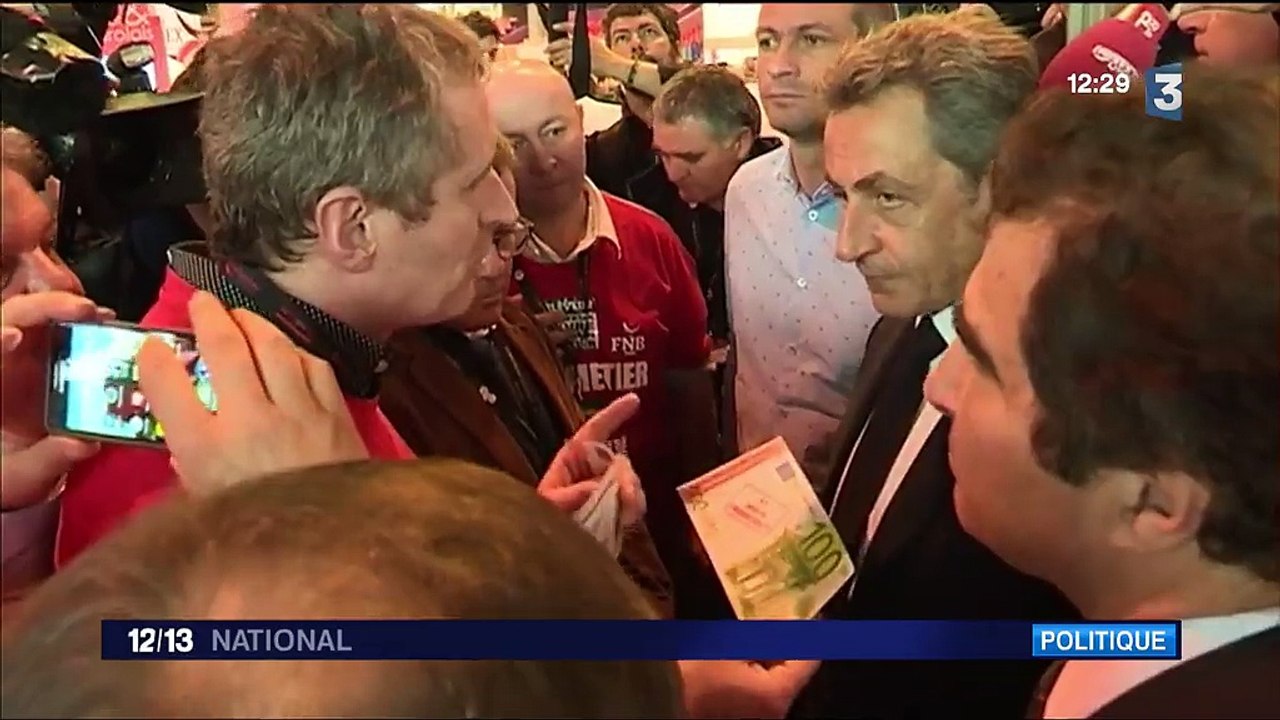 Salon de l'agriculture : au tour de Nicolas Sarkozy
