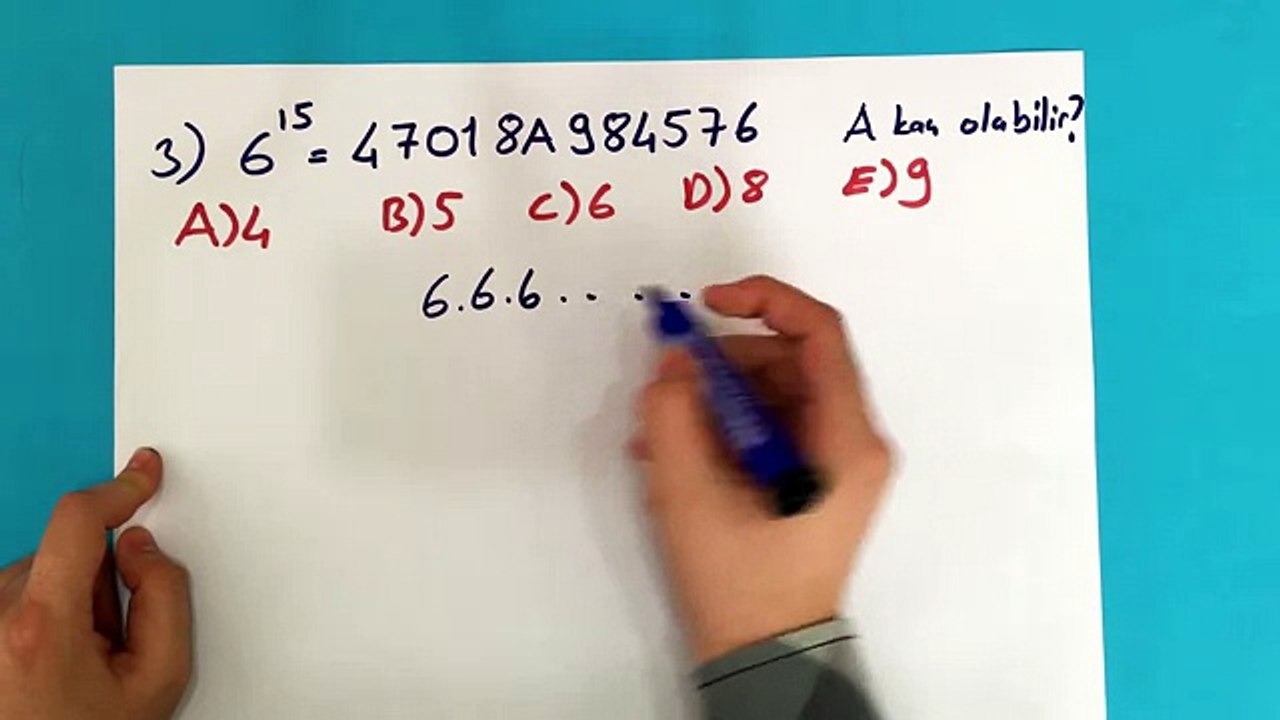 2016 Ygs Meb Deneme 3 - Çözmeden Sınava Girmeyin-3.Soru