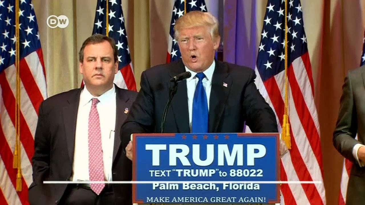 Trump und Clinton dominieren 'Super Tuesday' | DW Nachrichten