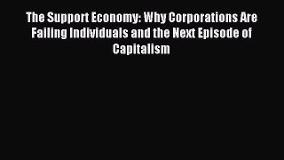 Read The Support Economy: Why Corporations Are Failing Individuals and the Next Episode of