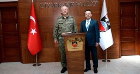 2'nci Ordu Komutanı Orgeneral Huduti, Diyarbakır'da