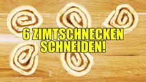 Genialer Trick mit 6 Zimtschnecken!