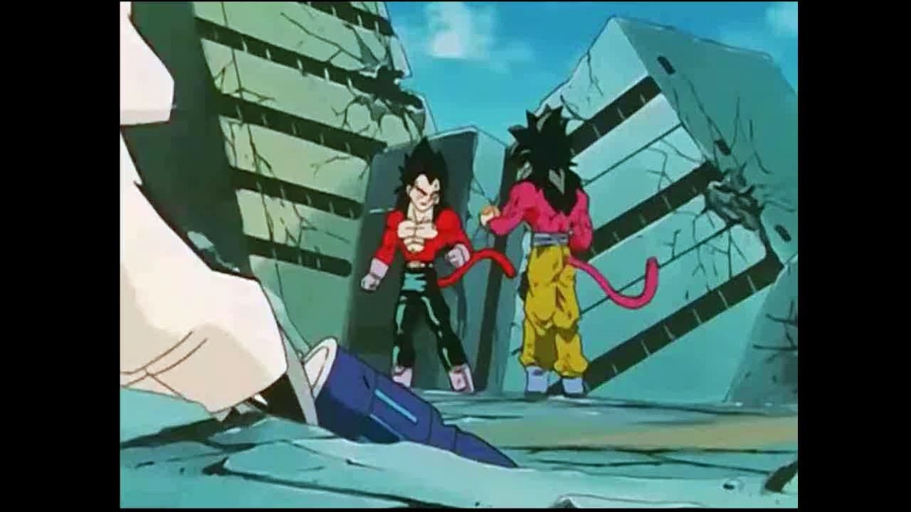 Dragonball GT - Goku Eats A Dragonball