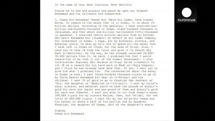 Bin Ladin mirasının cihad yolunda harcanmasını istemiş