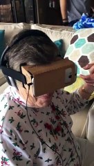 Grandma Tries VR for the First Time