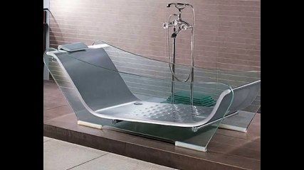 Ванная из стекла