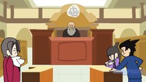 Your Average Ace Attorney Trial (Ace Attorney Parody) [KawaiiPiranha Cartoons]