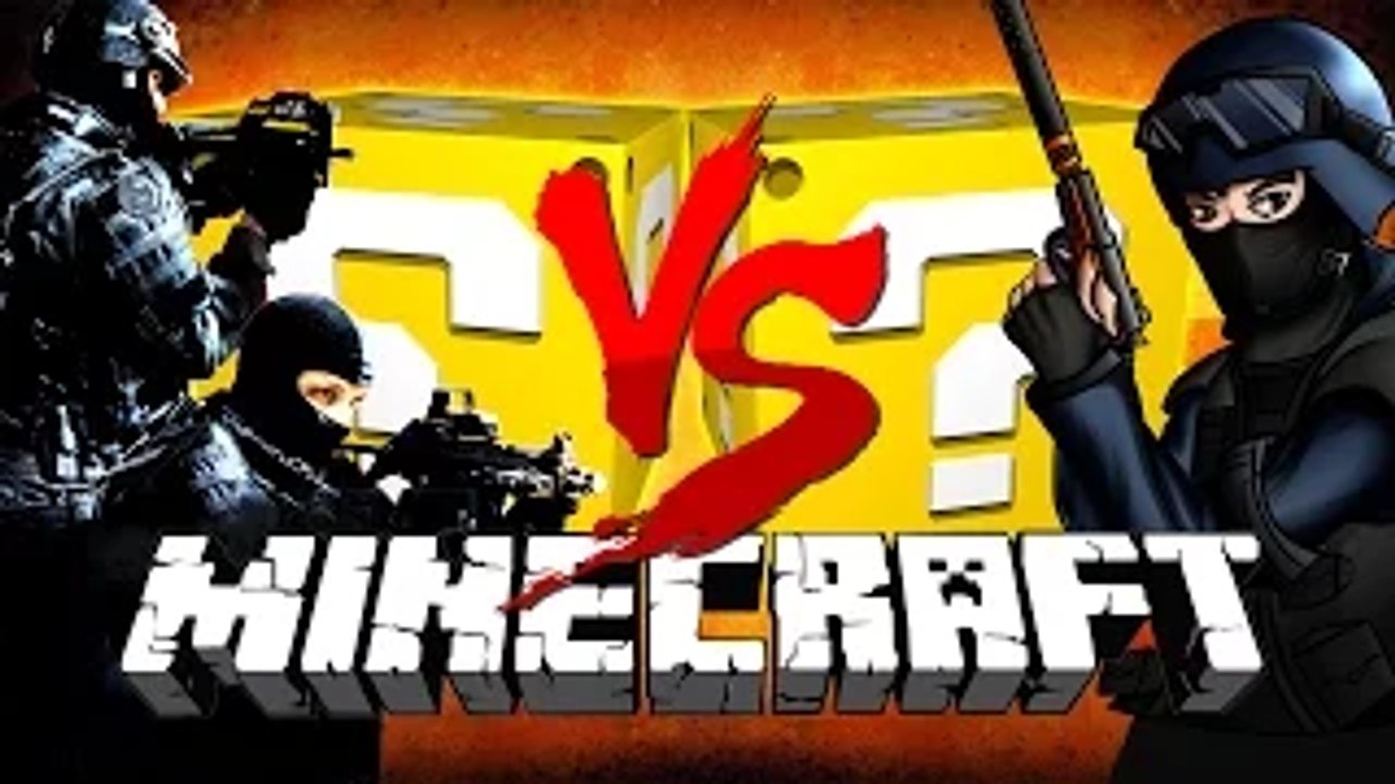 SSundee Minecraft: CS:GO LUCKY BLOCK CHALLENGE | Terrorists vs Counter