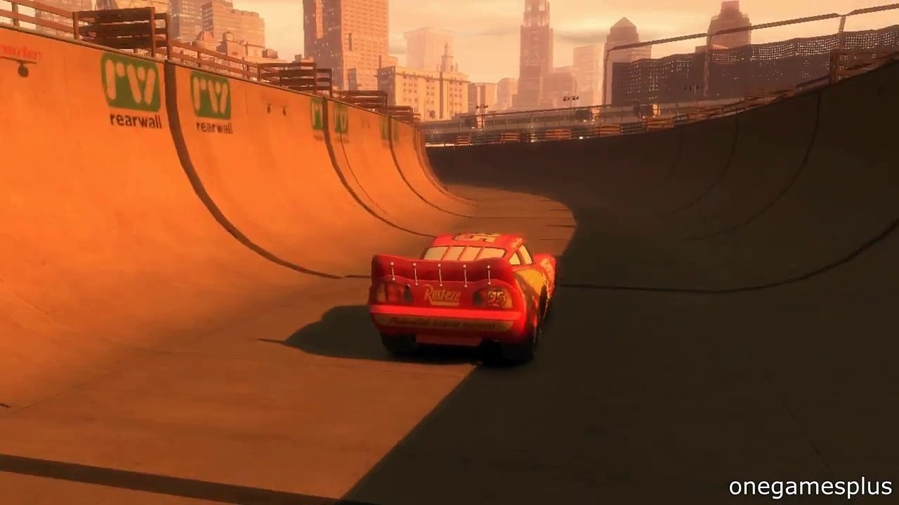 The Loop Lightning McQueen car disney pixar free flights city by onegamesplus