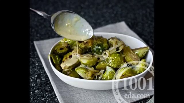 Тушеная брюссельская капуста с картошкой