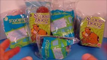 2003 SCOOBY-DOO 2 MONSTERS UNLEASHED SET OF 5 BURGER KING KIDS MEAL MOVIE TOYS VIDEO REVIEW