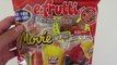 e.Frutti Movie Gummi Candy with Popcorn, Red Licorice, Sour Neon Worms, and Fruity Film Reel Shapes!