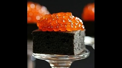 Черно красные тартинки