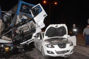 Konya'da TIR kazası: 2 yaralı