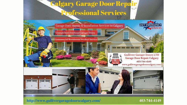 Calgary Garage Door Repair, Replacement, Sales & Installation Service - Gulliver Garage Doors