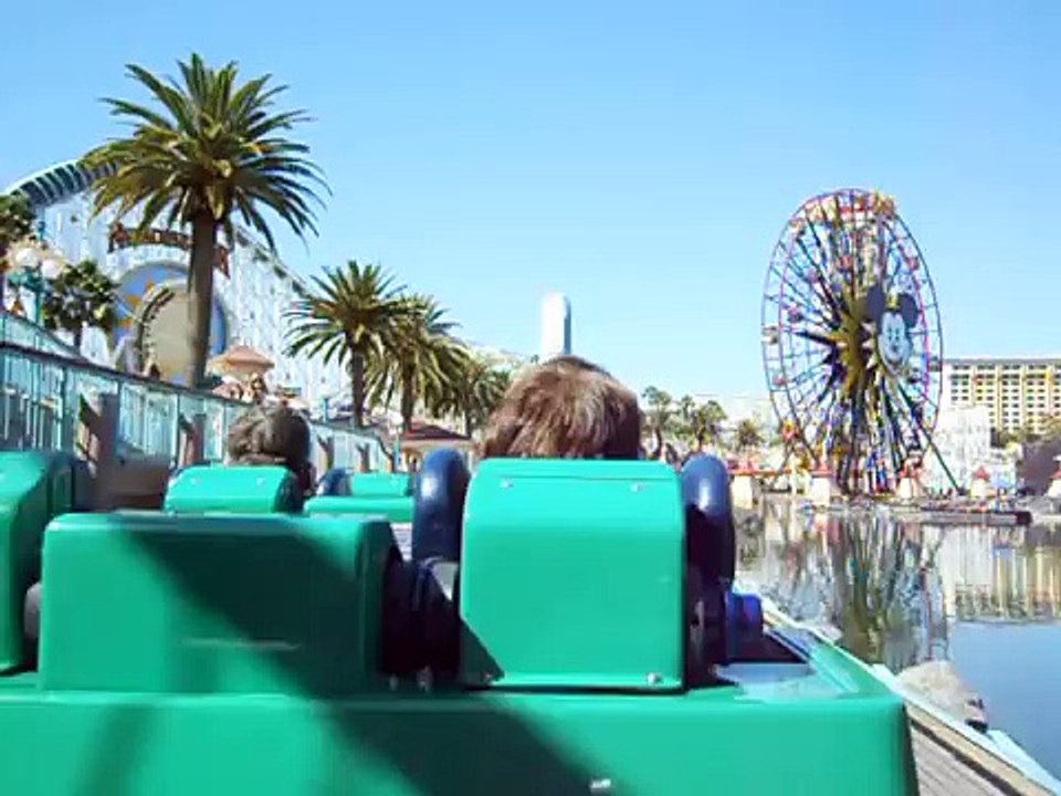 California Screamin' POV from the back of the train