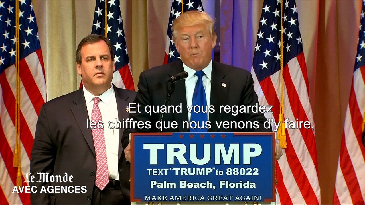 Donald Trump écrase ses concurrents et se vante d’élargir l’électorat Républicain