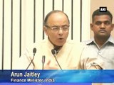 FM Jaitley addresses traders in Delhi