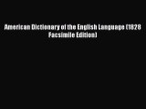 Download American Dictionary of the English Language (1828 Facsimile Edition) Free Books