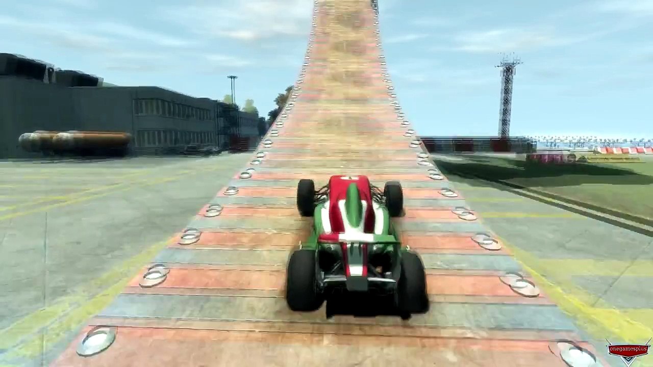 Disney car Pixar Francesco Bernoulli Airport eRamp v2 by onegamesplus