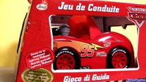 Driving McQueen Race Car with Steering Wheels - Juego de conducción Auto Race Disney Pixar Cars