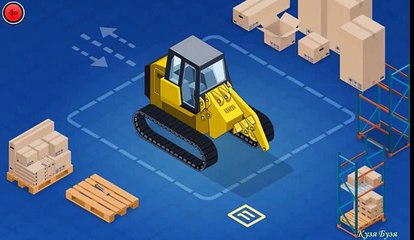 Экскаватор для детей  Собираем экскаватор  Строительная техника