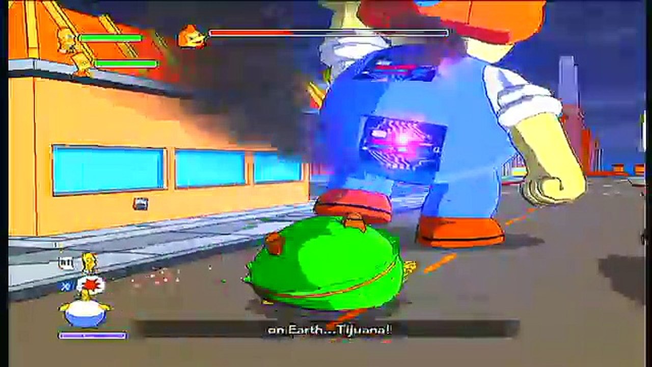 The Simpsons Game | Lard Lad - Boss | Xbox 360