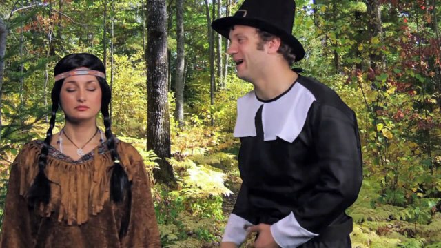 STOLE MY LAND - THANKSGIVING SONG (PARODY OF MICHAEL JACKSONS HOLD MY HAND)