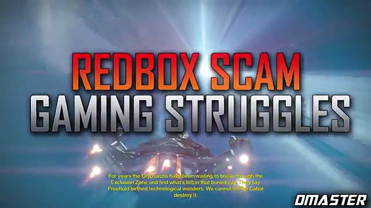 Redbox Destiny Scam - Don't Rent Games At Redbox! ( Destiny Gameplay)