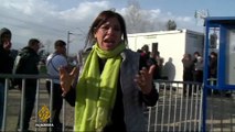 Thousands of refugees stranded on Greece-Macedonia border