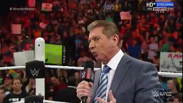 The Undertaker Returns to WWE Monday Night Raw on February 29, 2016