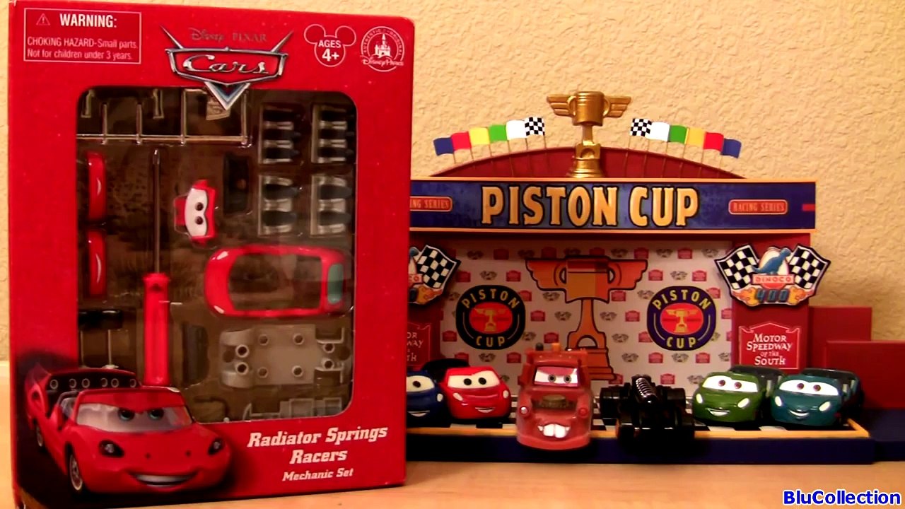 lightning mcqueen mechanic set