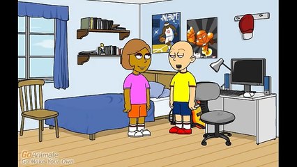 caillou and dora both get grounded