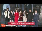 [K-STAR REPORT] [Six Flying Dragon] to break it's own record/[육룡이 나르샤], 15.4%..자체 최고 시청률 또 경신
