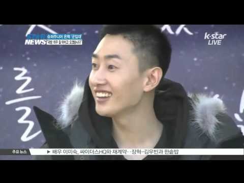 [K-STAR REPORT]Eun Hyuk of SUPER JUNIOR to enter military camp/'슈퍼주니어 7번째 입대' 은혁, '국방 의무 충실히 하겠다'