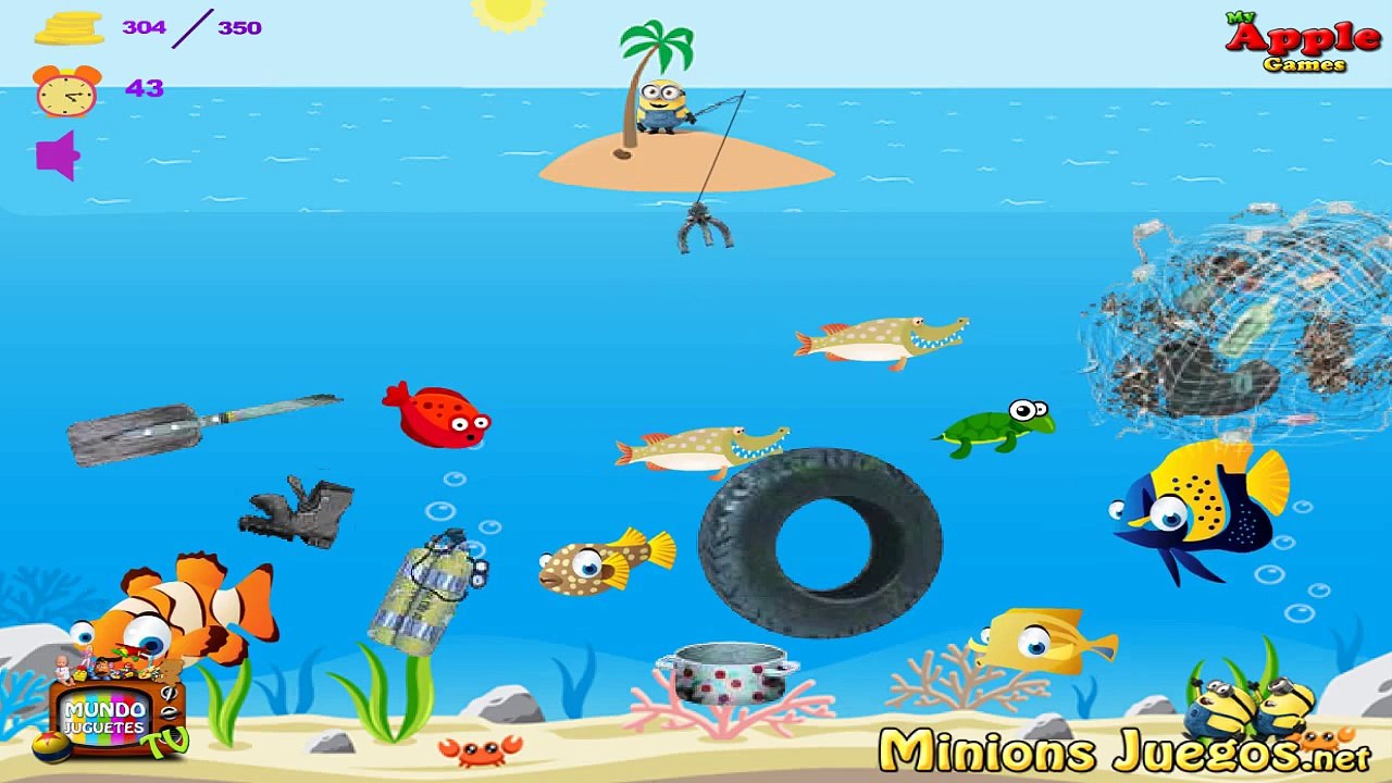 PLAY Minions Fishing Day / NEW Game (2016)