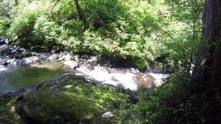 some rapids on Sweet Creek, 4k