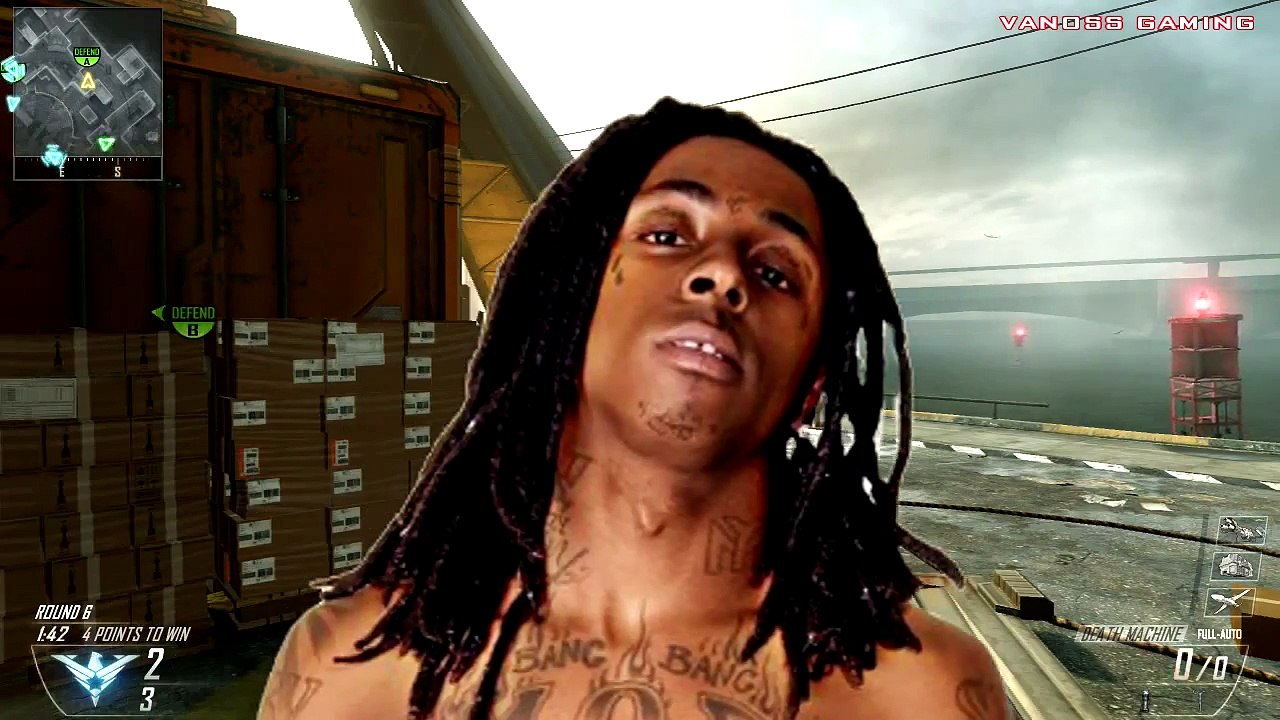Black Ops 2 Funny Deaths / Last Words - Lil Wayne Laugh & Fan Reactions (Get Cut Off Ep. 6)