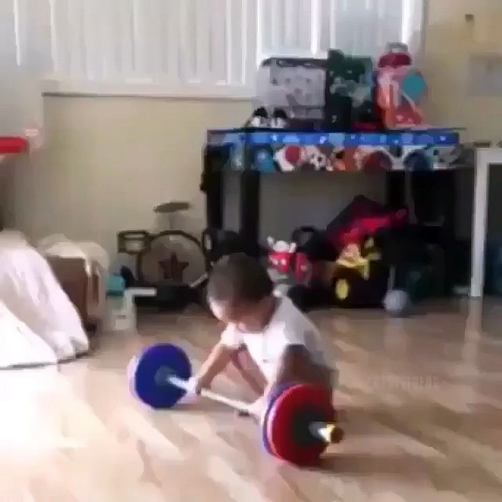 Strongest baby LOL