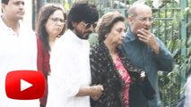 Shahrukh Khan & Gauri Khan Attends Father In Law’s FUNERAL