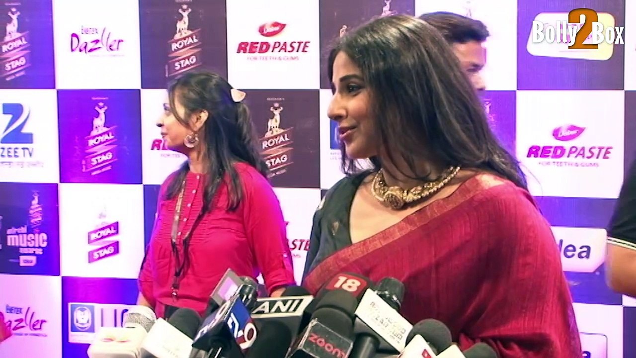 Vidya Balan at Mirchi Music Awards 2016