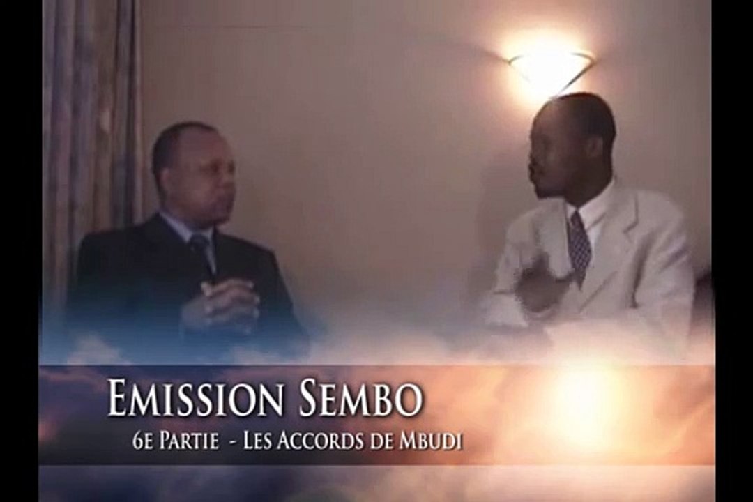 Dr. Georges Alula  parle des Accords de mbudi (na lingala) - TV Canal Kin - 6/8