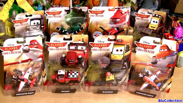 8 NEW Planes Fire & Rescue Mattel Diecasts Mayday Blade Maru Drip Blackout Pontoon Disney Aviones2