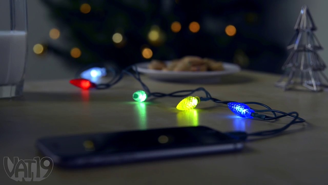 Christmas Lights iPhone Cable