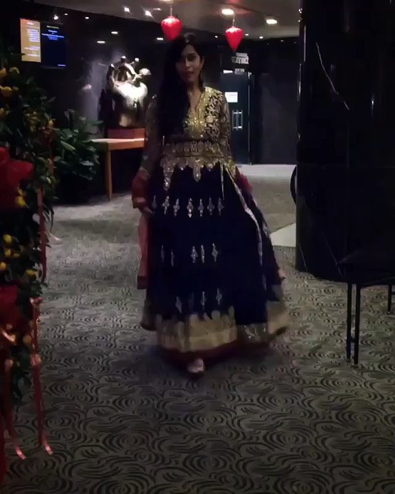 Dia Heavy Blue Embroidered Anarkali