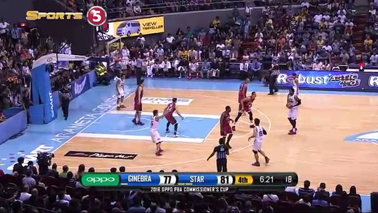 Brgy Ginebra vs Star - Q4 - Commissioner's Cup 2016 - Feb. 28, 2016