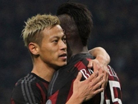 本田圭佑タッチ集 アレッサンドリア戦2アシスト Keisuke Honda vs Alessandria 02.03.2016