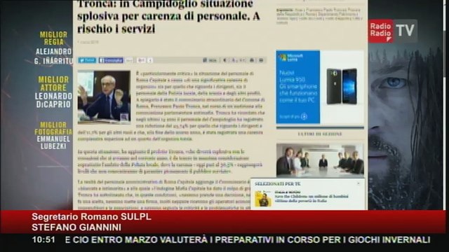 Un Giorno Speciale - 02 marzo 2016 - Stefano Giannini (SULPL)