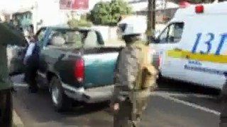 Triple colisión en avenida Caupolicán de Temuco